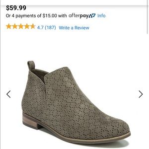 Dr. Scholls be Energized Booties size 10